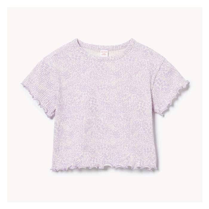 Toddler Girls' Rib Knit T-Shirt